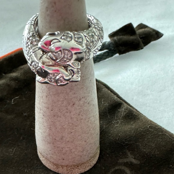 John Hardy Jewelry - John Hardy Sterling Silver Palu Macan Tiger Bypass Ring Sz 6
